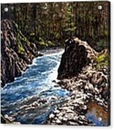Lucia Falls Downstream Acrylic Print