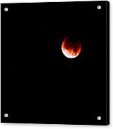 Lunar Eclipse One Acrylic Print