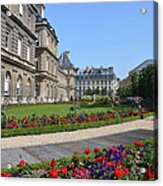 Luxembourg Palace In Paris Acrylic Print