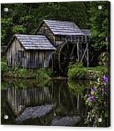 Mabry Mill In Spring Acrylic Print