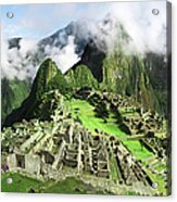 Machu Picchumachu Picchu Acrylic Print