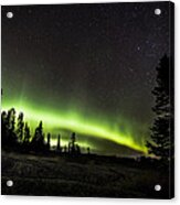 Mackenzie Point Aurora 3 Acrylic Print