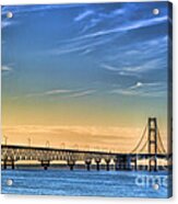 Mackinac Sunset Acrylic Print