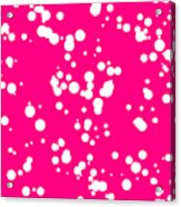 Magenta Abstract Background Acrylic Print