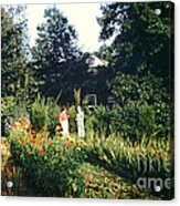 Maine Garden Acrylic Print