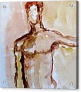 Male Torso Acrylic Print