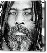 Man With Dreadlocks Acrylic Print