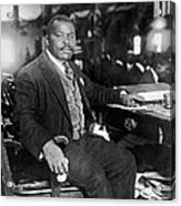 Marcus Garvey At His Desk Acrylic Print