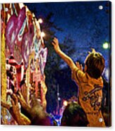 Mardi Gras At Night Acrylic Print