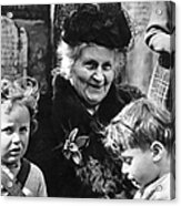 Maria Montessori Acrylic Print