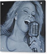 Mariah Carey Acrylic Print