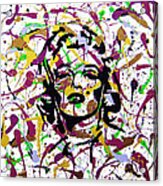 Marilyn Not Quite Mike Bliss Acrylic Print