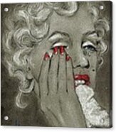 Marilyn's Tears Acrylic Print