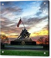 Marine Corps War Memorial Acrylic Print