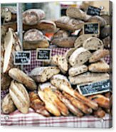 Market Bread Acrylic Print