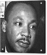 Martin Luther King, Jr Acrylic Print