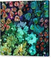 Mary's Garden Painting by Christine Crawford | Fine Art America