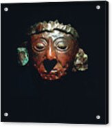 Mask From The Lord Of Sipan's Tomb Acrylic Print