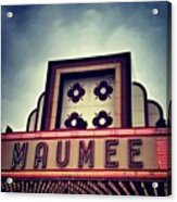 #maumee #ohio #ohiogram #ohioigers Acrylic Print