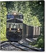 May 20 2014 - A Ns Coal Train At Richland Ky Acrylic Print