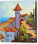 Mediterranean Village Costa Del Sol Acrylic Print