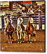 Men Of The Rodeo Acrylic Print