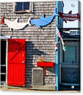 Menemsha Fish Market 3 Acrylic Print