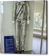 Mercury Training Spacesuit Acrylic Print