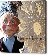 Merry Christmas Clown 0208 Acrylic Print