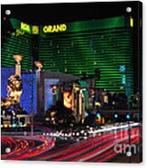 Mgm Grand Hotel And Casino Acrylic Print