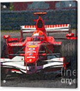 Michael Schumacher Canadian Grand Prix I Acrylic Print
