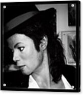 #michaeljackson #jackson #singer Acrylic Print