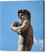 Michelangelo's David Acrylic Print
