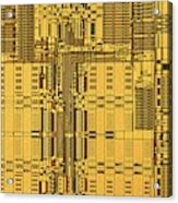 Microprocessor Instruction Decode Unit Acrylic Print