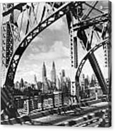 Midtown Manhattan 1937 View Acrylic Print