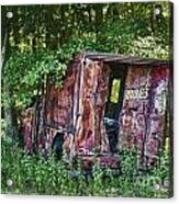 Milk Truck Acrylic Print