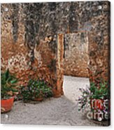 Mission San Jose At San Antonio Texas Acrylic Print