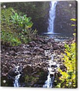 Misty Falls Acrylic Print