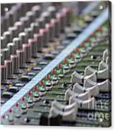 Mixing Music Acrylic Print