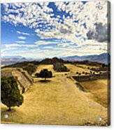 Monte Alban Zapotec Panorama Acrylic Print