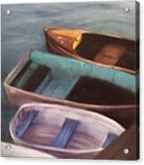 Monterey Boats Acrylic Print