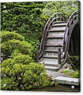 Moon Bridge - Japanese Tea Garden Acrylic Print