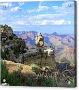 Moran Point At South Rim Acrylic Print