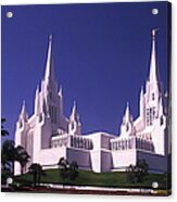 Mormon Temple - 2 Acrylic Print