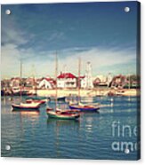 Morning Boats Nantucket Acrylic Print