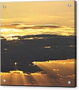 Morning In The Oilfield Acrylic Print