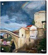 Mostar Stari Most Acrylic Print