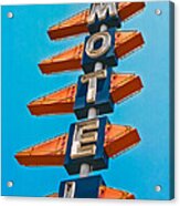 Motel Large Acrylic Print