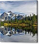 Mount Shuksan Reflections Acrylic Print