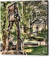 Mountaineer Statue At Lair Acrylic Print